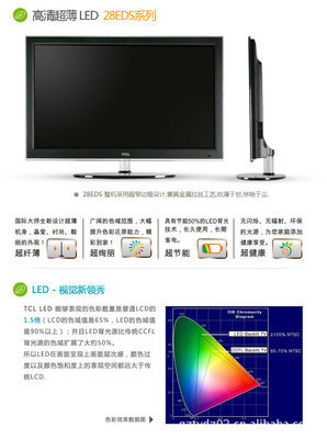 【廠家直銷】TCL 3228EDS 32寸LED液晶電視機 高清視覺，品質之選
